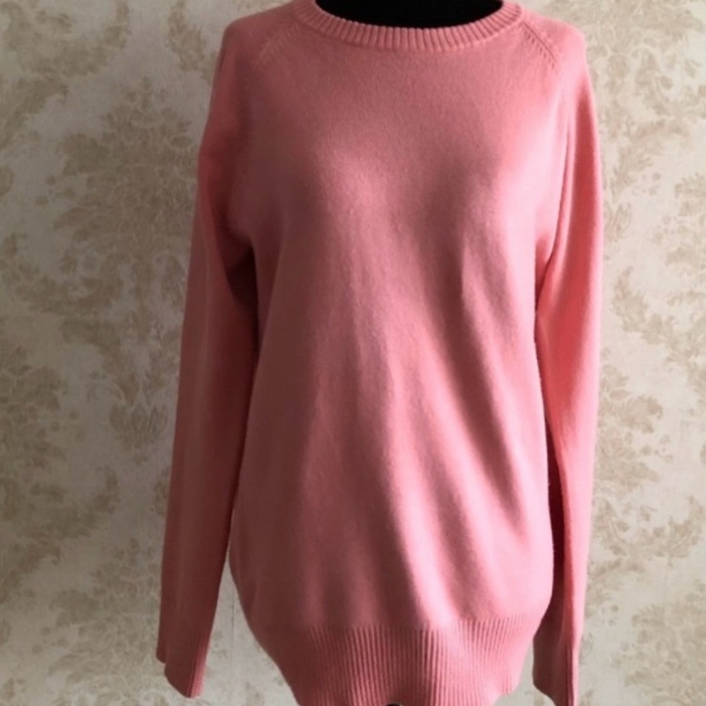 French Connection Soft Pink Crew Neck Sweater